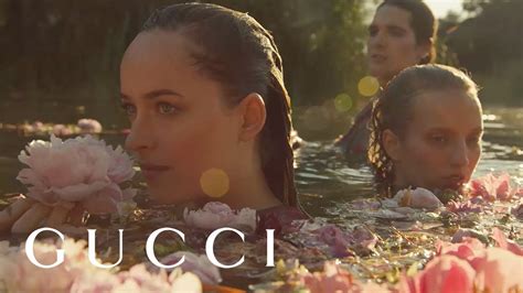 song in gucci bloom commercial|gucci bloom dakota johnson.